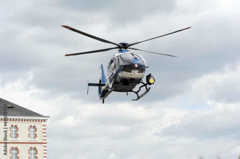 Fototapeta premium hélicoptère gign