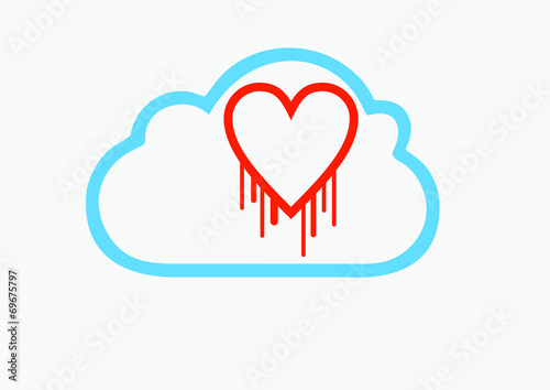 Cloud server data hack problem © slunicko1977