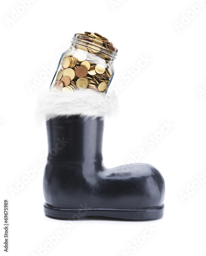 Nikolausstiefel mit Geld