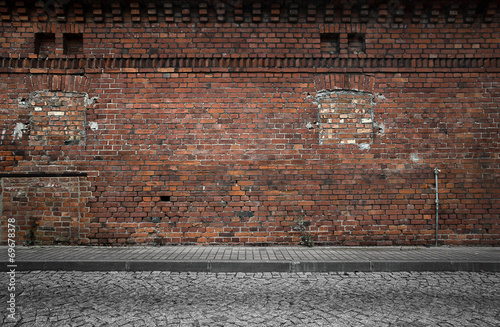 Murais de parede Old grunge urban background