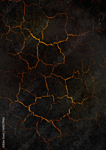 Canvas-taulu Hell background