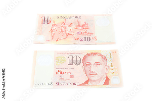 Singapore dollar photo