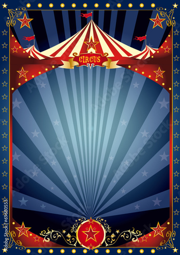 Fun night circus poster