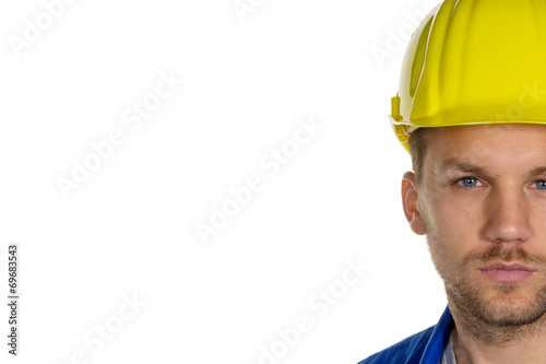 Handwerker mit Helm photo