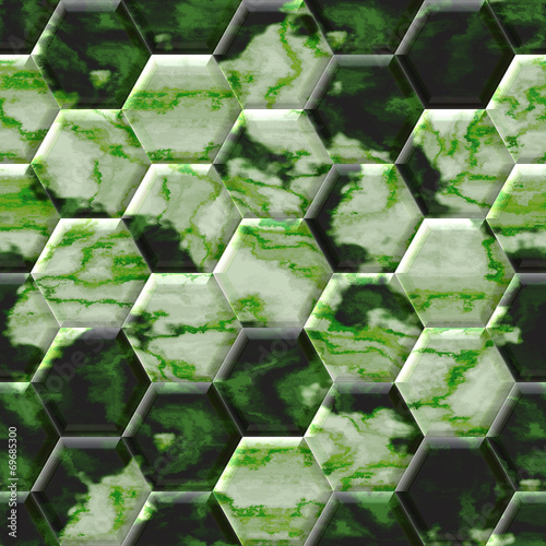 Hexacomb tiling seamless generated texture