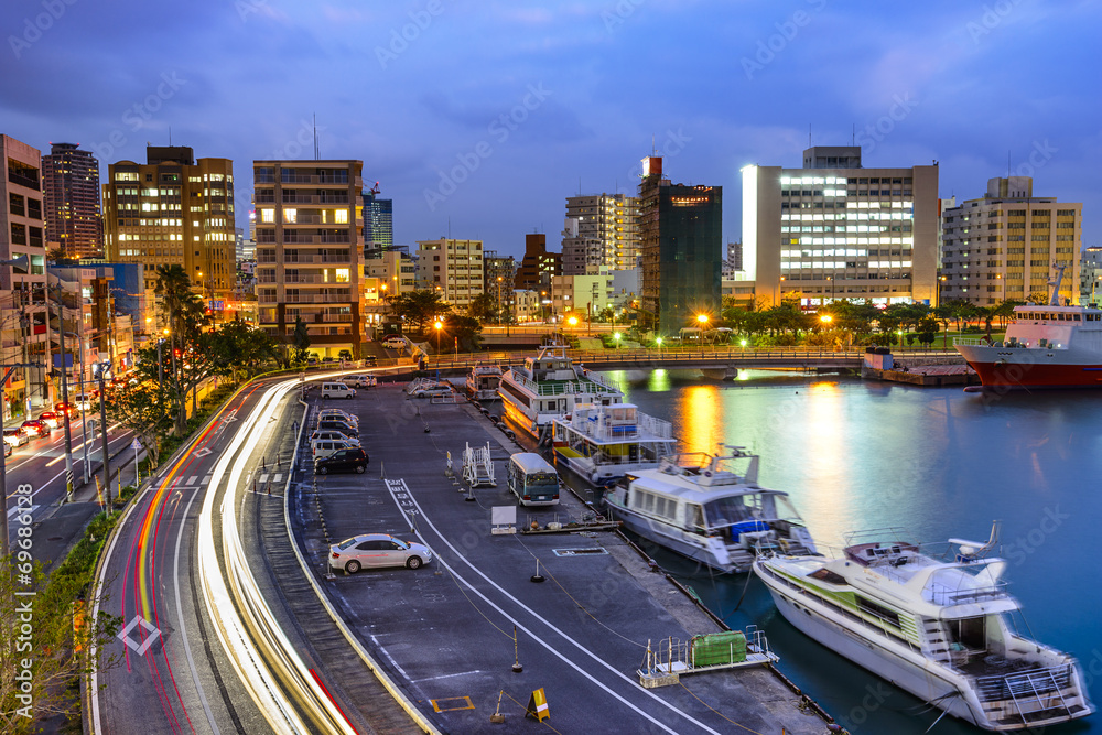 Naha, Okinawa, Japan Cityscape