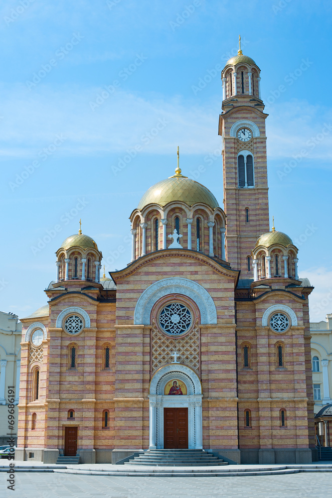 Banja Luka Cathedral view