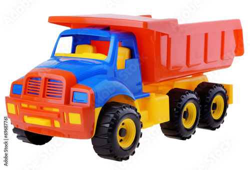 plastic toy truck