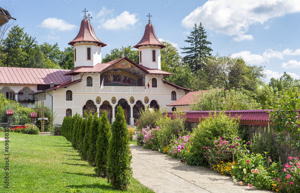 Crasna Monastery garden