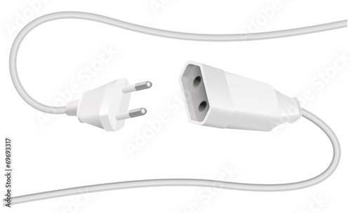 Extension Cable Plug Schuko