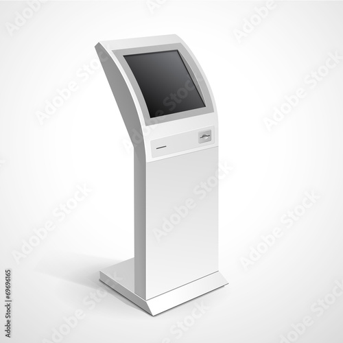 Information Display Monitor Terminal Stand