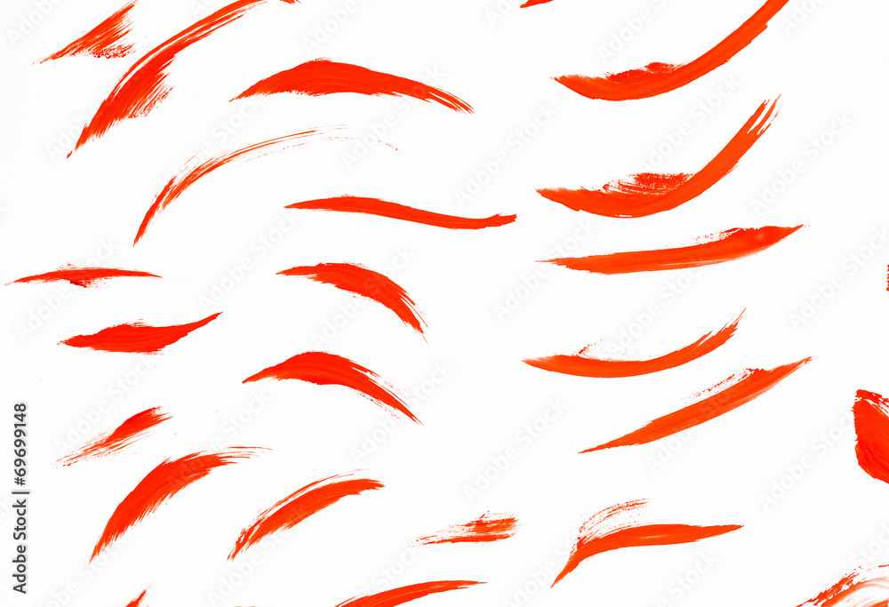 Paint smears Paint smears