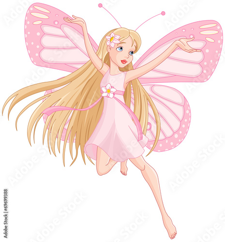 Beautiful flying fairy #69699388
