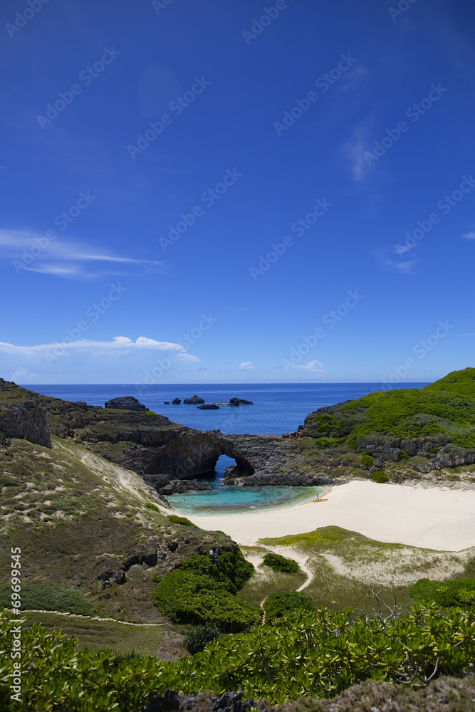 小笠原　南島の扇池