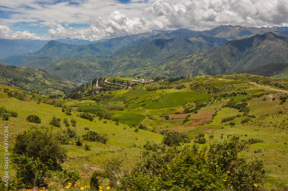 Beautiful Landscapes of Peru, near Abancay