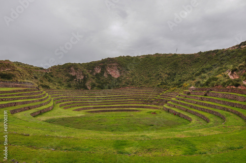 Moray Inca's ruins, Peru