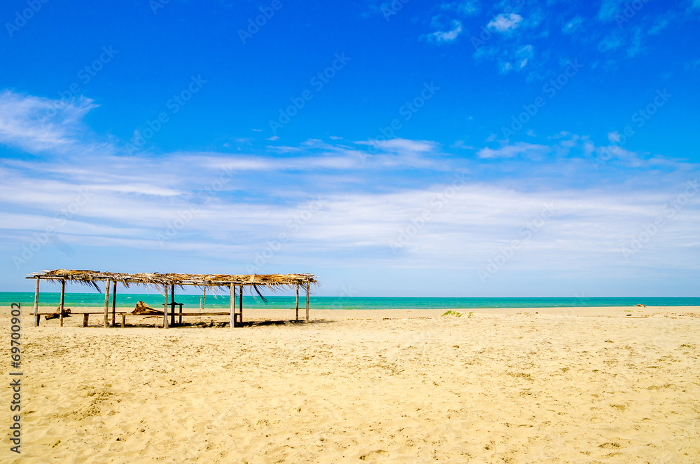 beautiful tropical beach in the coast of ecuador beautiful tropical beach in the coast of ecuador