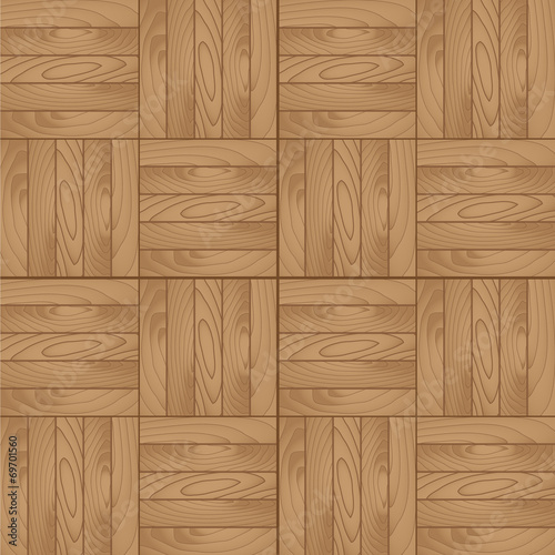 Wood plank for parquet floor, vector illustration