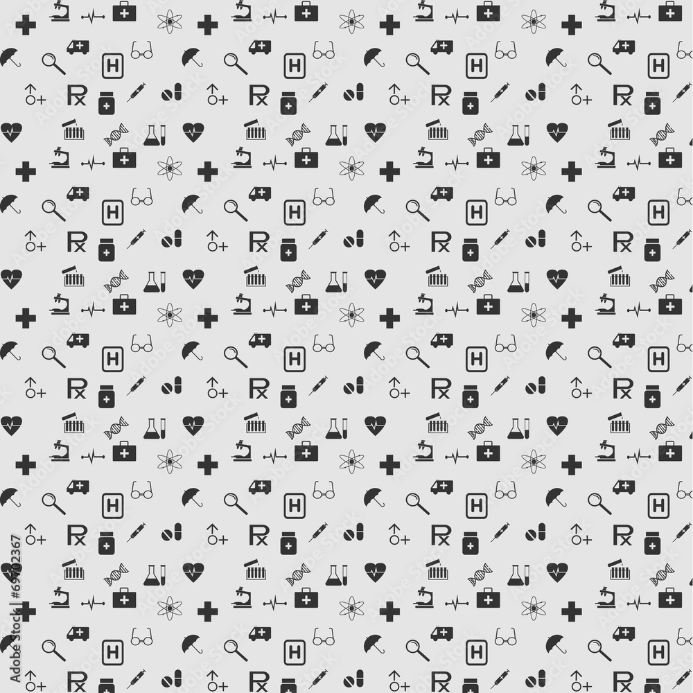 Medical seamless pattern