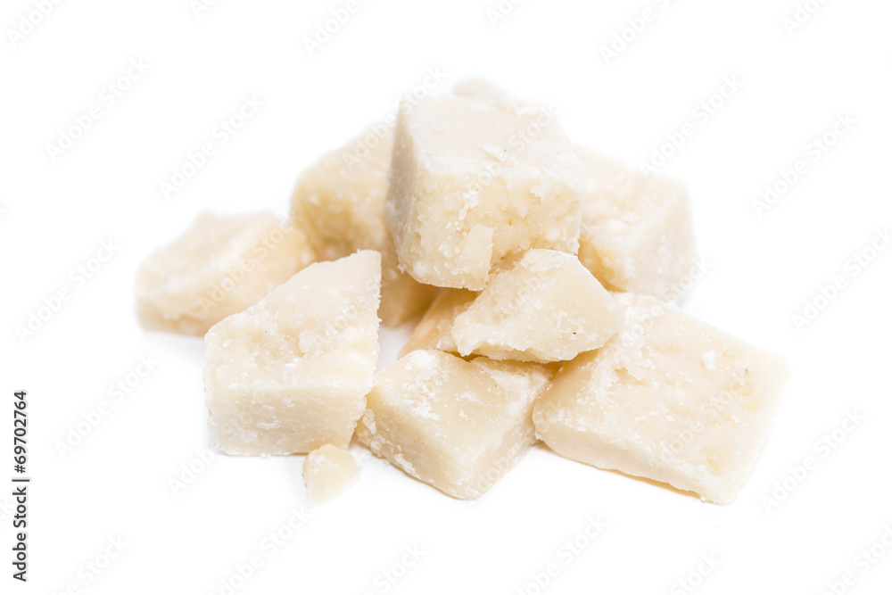 Parmesan over white