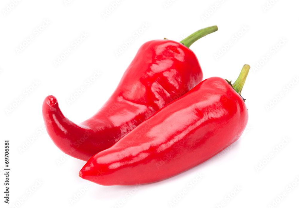 Red chili pepper isolated Red chili pepper isolated
