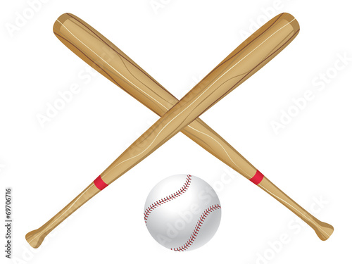 Baseball Bat and Ball