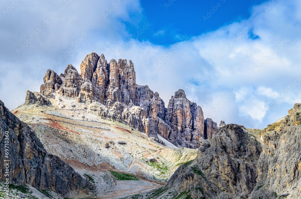 Italian Dolomites landscape, Dolomites Mountains, Italy Italian Dolomites landscape, Dolomites Mountains, Italy