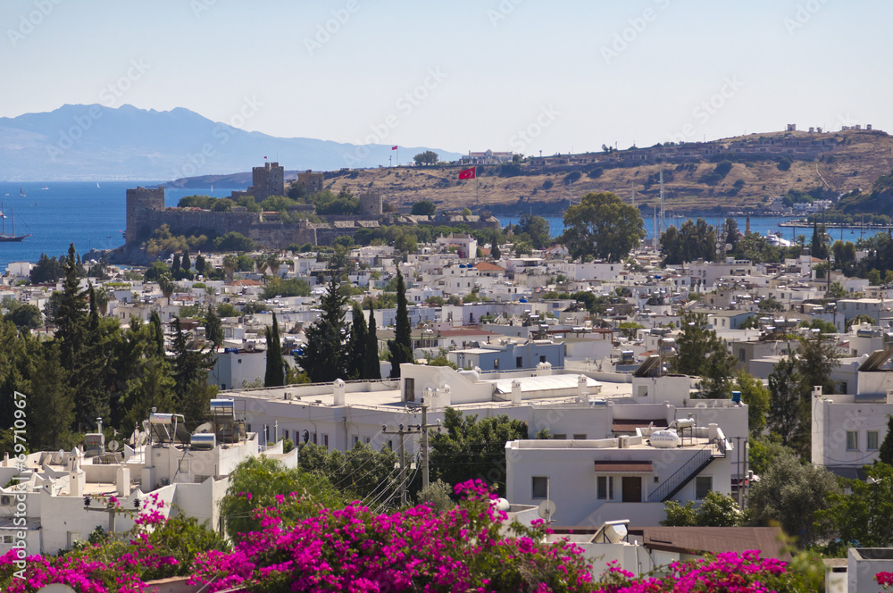 Naklejka premium Bodrum Castle, Turkey