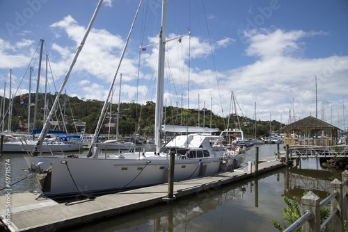 Whangarei Marina Hatea River North Island New Zealand photo