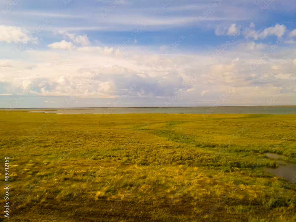 nature of the polar region in the autumn