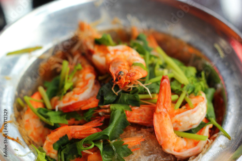 Shrimp bake vermicelli - chinese food