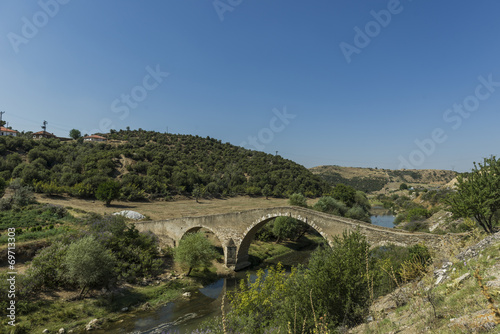 Cataltepe Bridge, Usak, Anatolia, aegean Turkey. photo