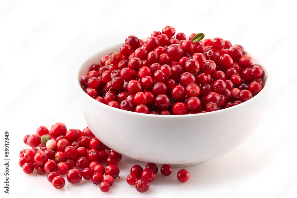 bowl of cowberries bowl of cowberries