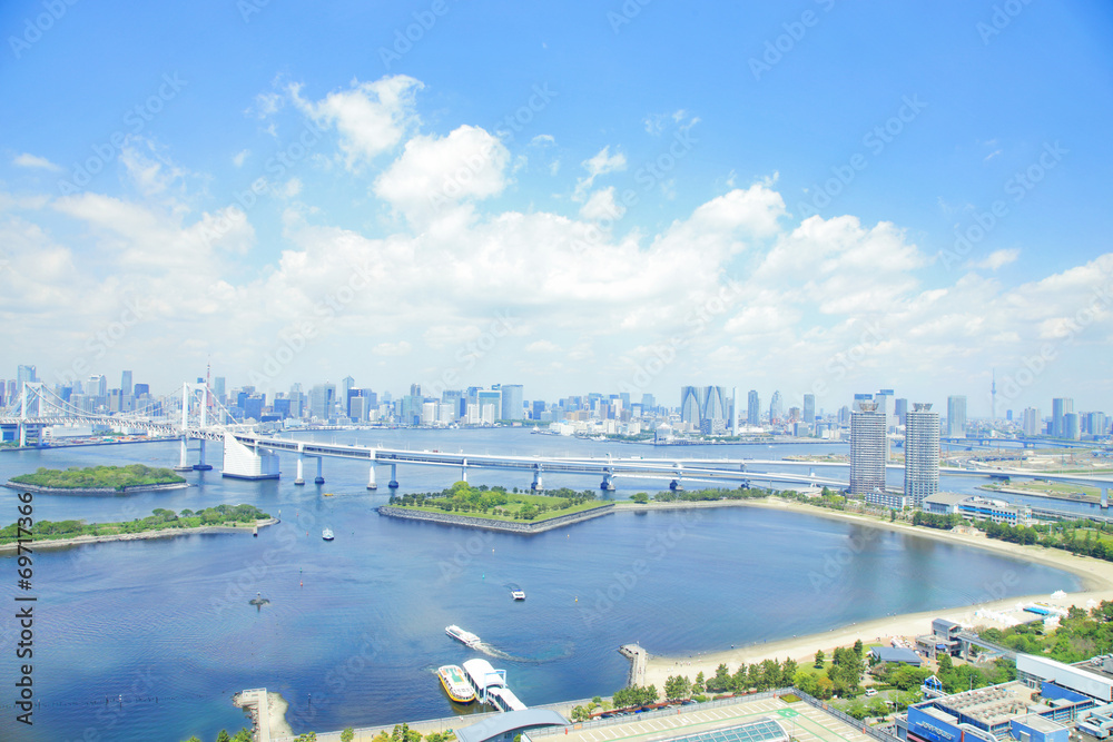 Obraz premium お台場海浜公園