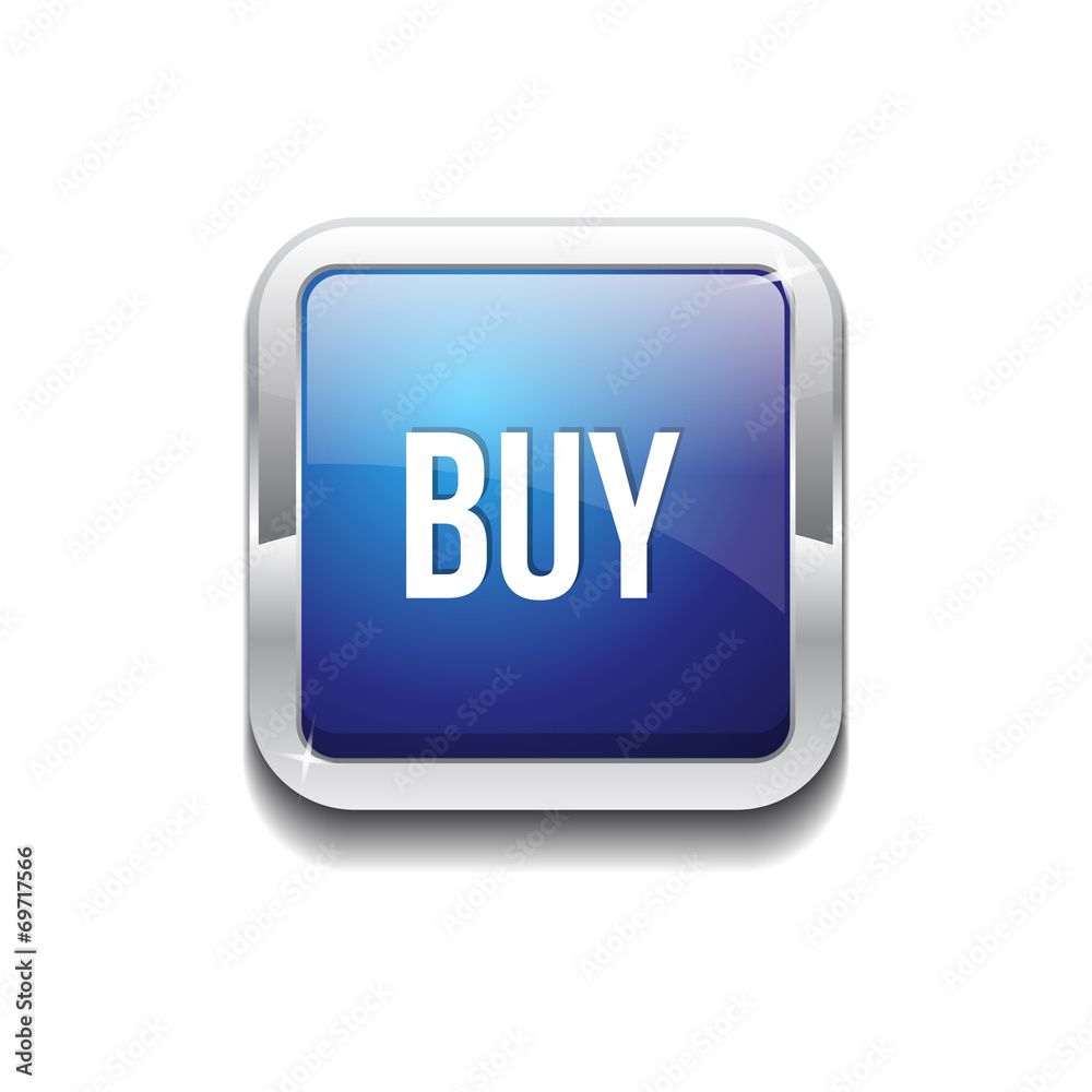 Buy Rounded Corner Vector Blue Web Icon Button Buy Rounded Corner Vector Blue Web Icon Button
