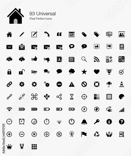 93 Universal Pixel Perfect Icons