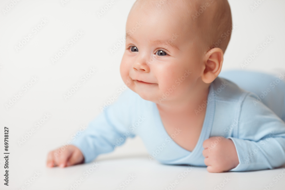 Portrait of a happy young child Portrait of a happy young child