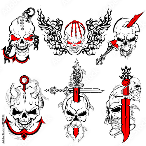 Skull Tattoo design