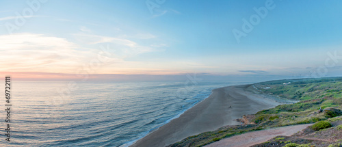 Beach at sunset