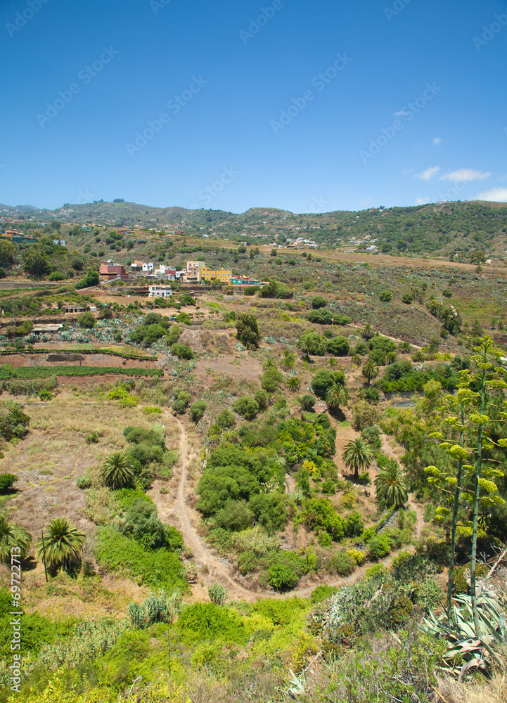 Gran Canaria, Barranco de Santa Brigida
