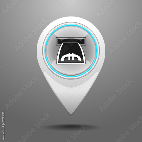 Glossy Cash Mashine Icon