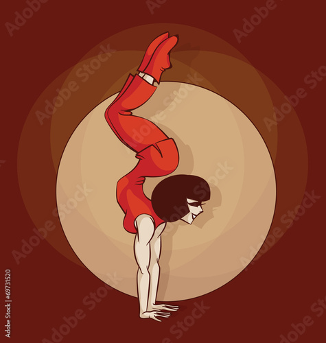 pinap cute cartoon snake acrobat