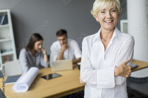 Woman in the office
