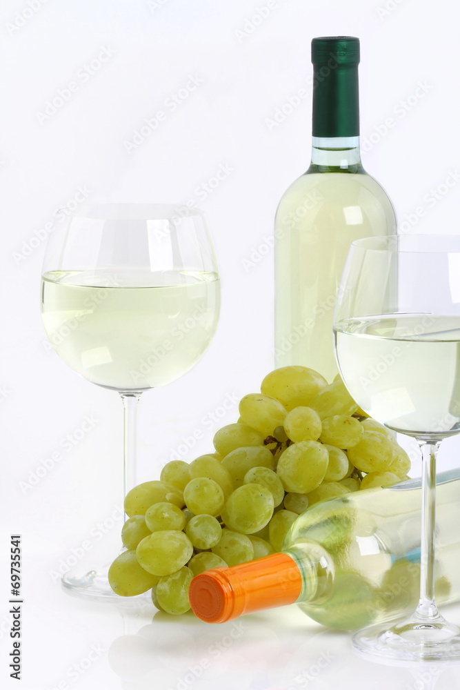 Fototapeta premium Vino bianco