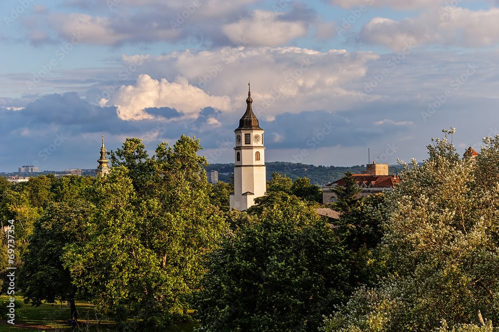 Belgrade fortress and Kalemegdan park