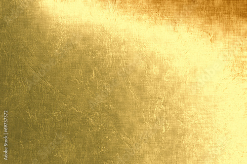 Gold metallic background, linen texture