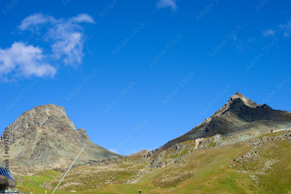 Flimspitze und Bürkelkopf - Samnaungruppe - Alpen