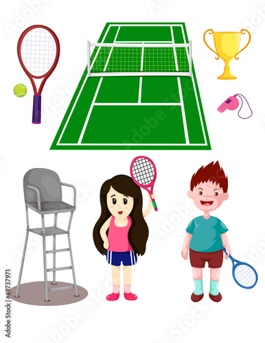 set of tennis sport