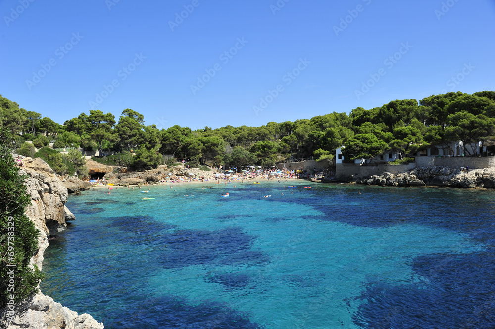Mallorca, Cala Rajada die Bucht von Cala Gat