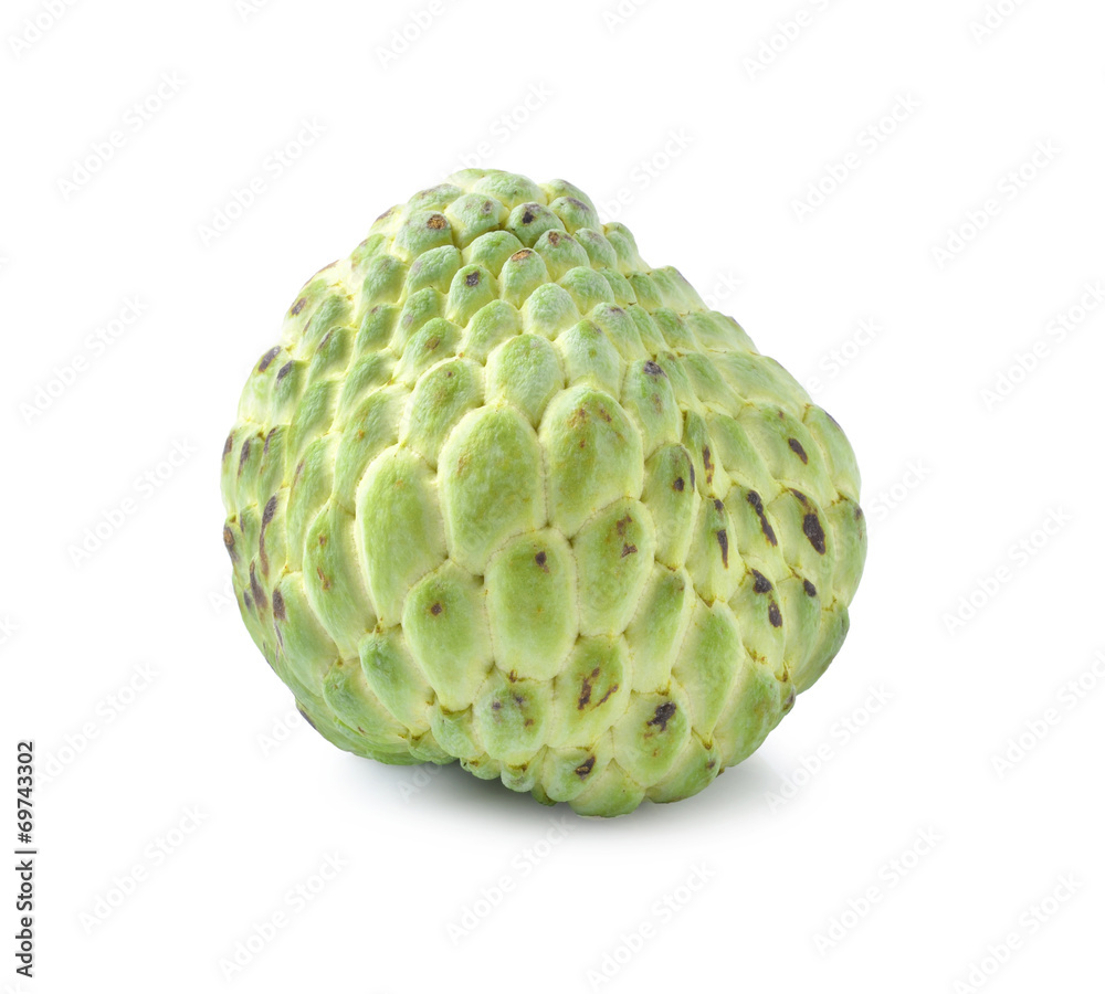 Sugar Apple on white background Sugar Apple on white background